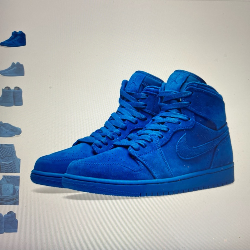 NIB RARE Nike Air Jordan 1 Retro High - Team Royal 10.5